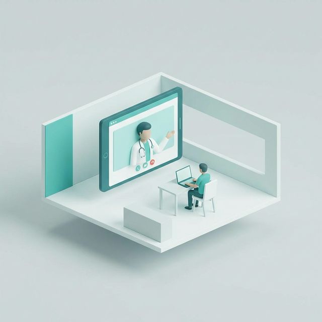 Doctor Consultation Illustration